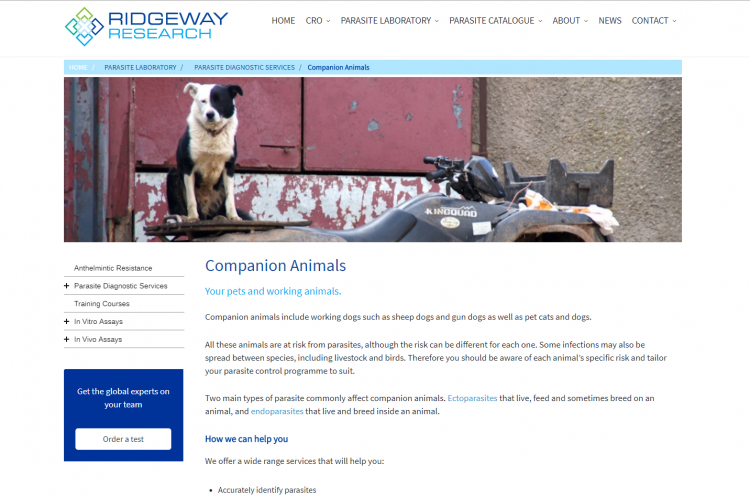 Ridgeway Research Companion Animals